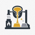 Please do an icon depicting Precious Metal Refining